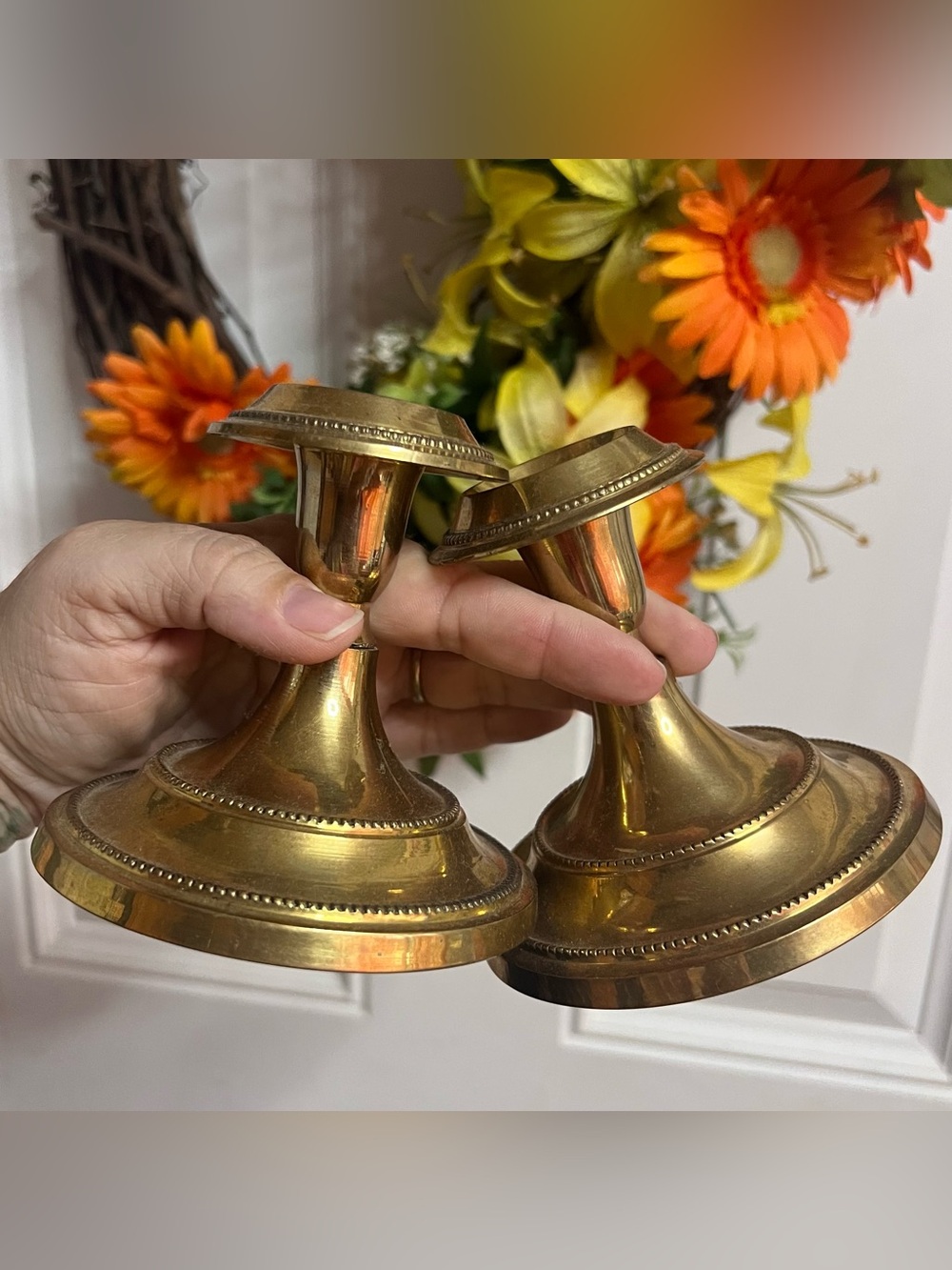 Brass Candle Holders